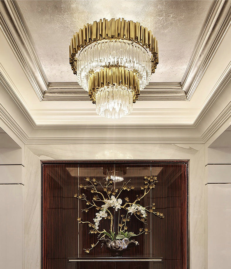 Veolia Luxury Handmade Crystal Chandelier - DARIYA HOME