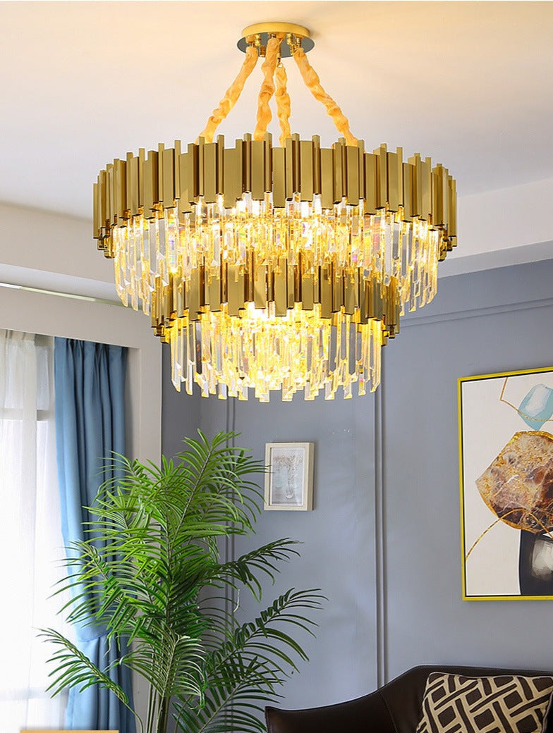 Veolia Luxury Handmade Crystal Chandelier - DARIYA HOME