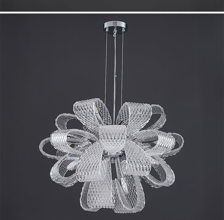 Venera Luxury Art Chandelier Handmade Polished Glass - DARIYA HOME