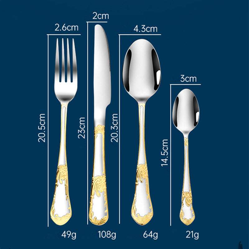 Martinengo Delicate Luxury Flatware Set - DARIYA HOME