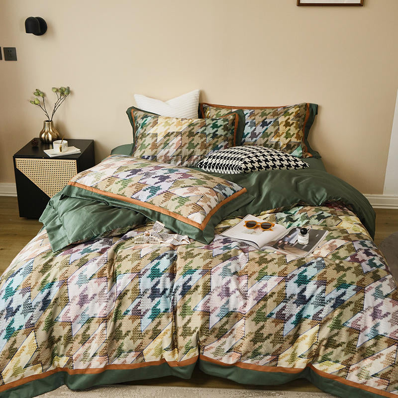 Ennia Luxury Egyptian Cotton Duvet Bedding Set - DARIYA HOME