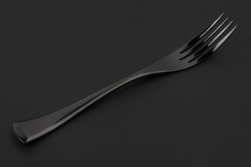 Valea Black Cutlery Set - DARIYA HOME