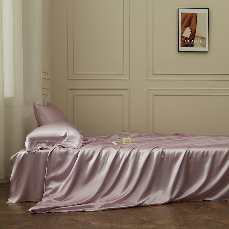 Thana Martini Mulberry Silk Luxury Bedding Set - DARIYA HOME