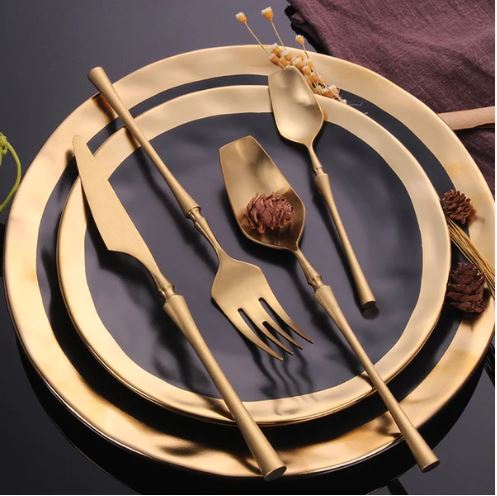 Florence Gold Exquisite Cutlery Set - DARIYA HOME